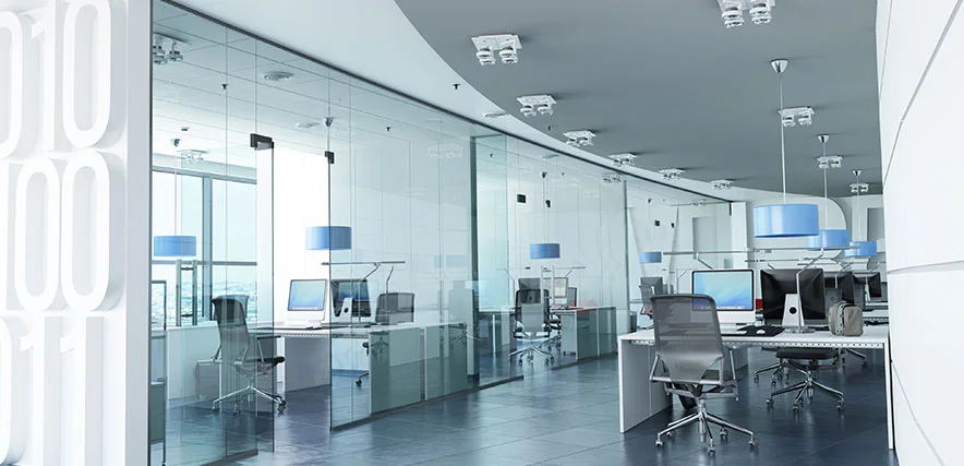 office glass in Southeast Edmonton